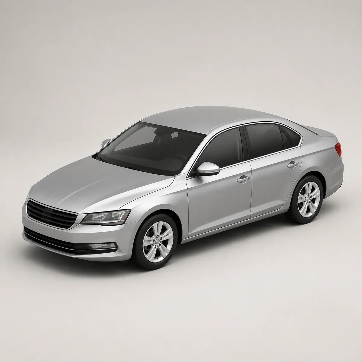 Plan-symbol saloon car, the real-world character this definition is written to capture