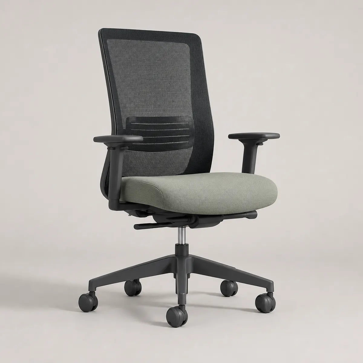 Mesh task chair, the real-world character this definition is written to capture